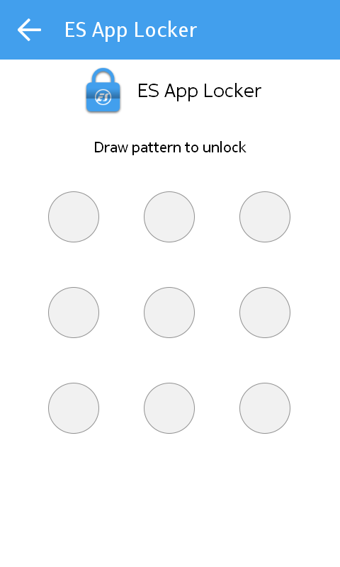ES App Locker 1.1.8.2. Скриншот 1