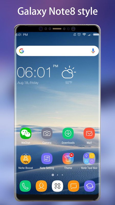 Note Launcher 2.1. Скриншот 1