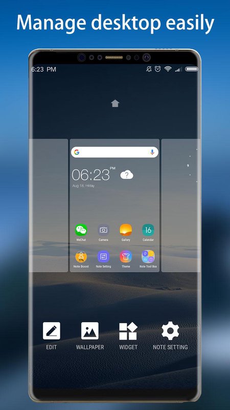 Note Launcher 2.1. Скриншот 3