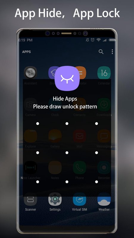 Note Launcher 2.1. Скриншот 4