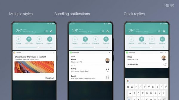 Глобальная MIUI 9 уже доступна для большинства смартфонов Xiaomi