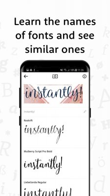 Приложение WhatTheFont умеет распознавать шрифты