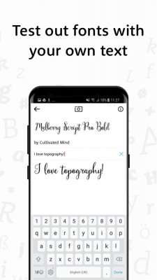 Приложение WhatTheFont умеет распознавать шрифты
