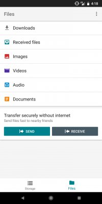 Приложение Files Go — файловый менеджер от Google