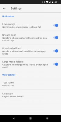Приложение Files Go — файловый менеджер от Google