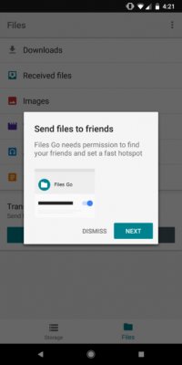 Приложение Files Go — файловый менеджер от Google