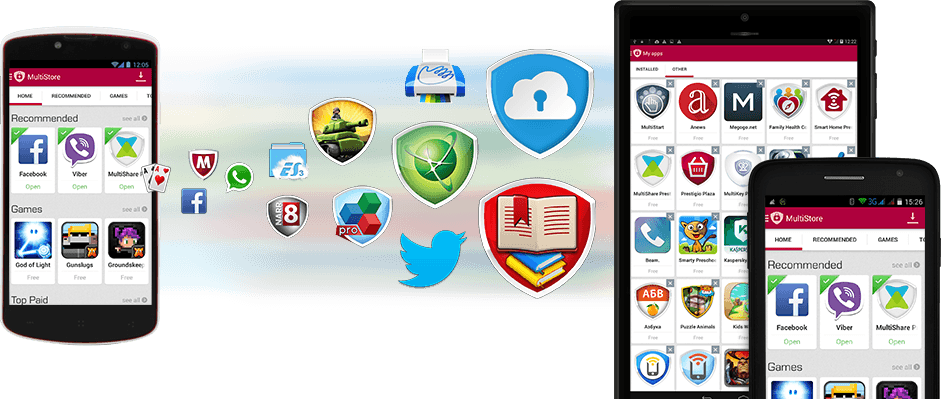 Prestigio MultiStore 2.0.33. Скриншот 1