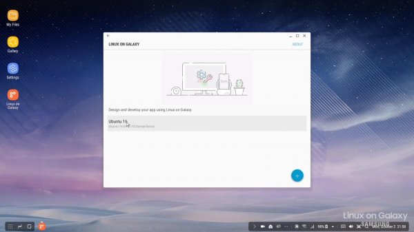 Samsung показала, как работает приложение Linux on Galaxy