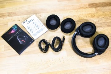 Обзор гарнитуры ASUS ROG Strix Fusion 300 — Комплектация. 5