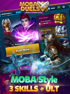 MOBA Duels — новая мобильная игра без навязчивого доната