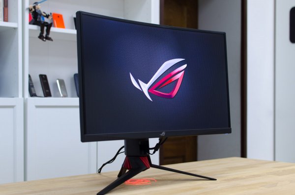 Обзор геймерского монитора Asus ROG STRIX XG27VQ — Комплектация и монтаж. 1
