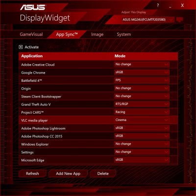Обзор геймерского монитора Asus ROG STRIX XG27VQ — Экранное меню. 8