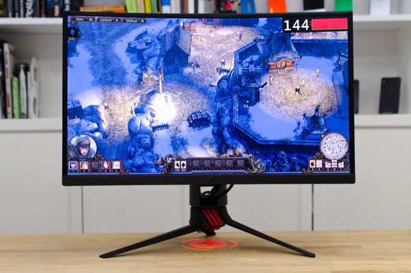 Обзор геймерского монитора Asus ROG STRIX XG27VQ — Дисплей в работе. 3