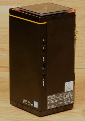 Игровой ПК размером с банку: обзор GIGABYTE BRIX Gaming VR — Внешний вид. 3