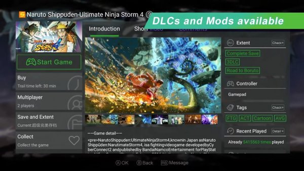 GloudGames позволяет запускать игры для XBOX и PlayStation на Android