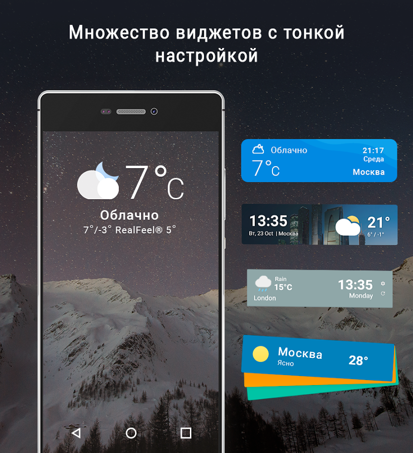 Погода Lazure 3.8. Скриншот 4