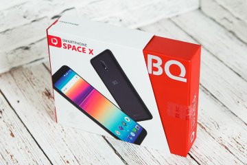Обзор BQ Space X — Комплектация. 1