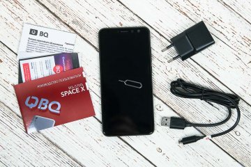 Обзор BQ Space X — Комплектация. 2