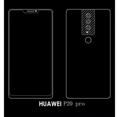 Huawei P20 получит вырез под датчики в стиле iPhone X