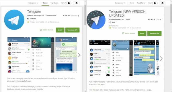 Злоумышленники пытаются наживиться на Telegram