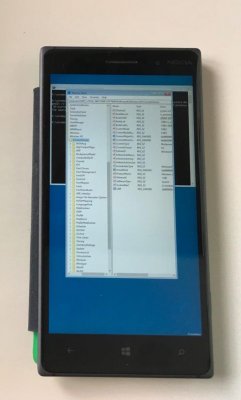 Хакер установил Windows 10 на ARM на Lumia 1520