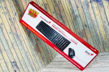 Обзор комплекта Genius SlimStar 8008 — Упаковка и комплект поставки. 1