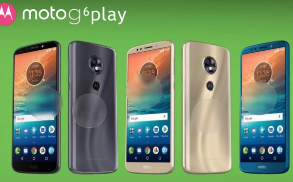 Раскрыты характеристики и рендеры смартфонов Motorola 2018 года
