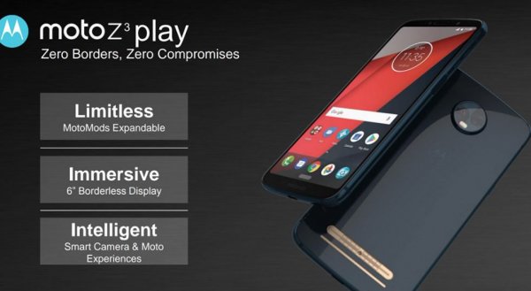 Раскрыты характеристики и рендеры смартфонов Motorola 2018 года