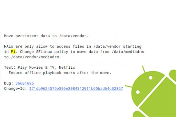Кодовое название Android 9.0 замечено в AOSP