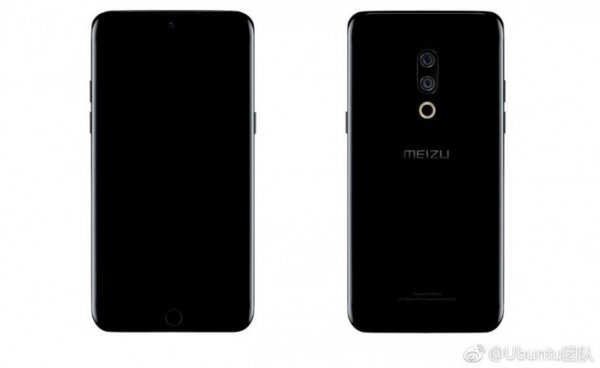 Появились первые рендеры и реальное фото Meizu 15