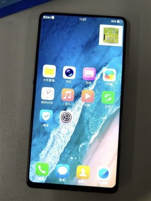 Полностью безрамочный смартфон Vivo показался на фото
