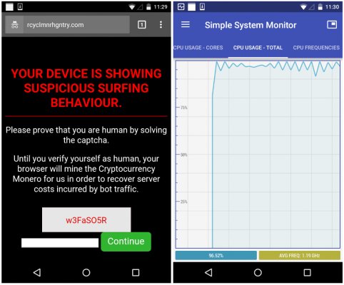 Миллионы Android-устройств подвержены новой уязвимости криптоджекинга