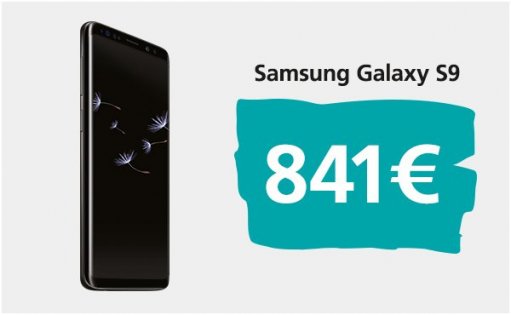 Цена Galaxy S9 приблизится к отметке в €1000