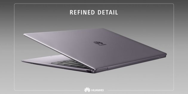 Huawei представила первый в мире ноутбук с сенсорным FullView-экраном