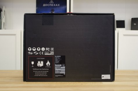 Обзор игрового ноутбука ASUS ROG Strix GL503V