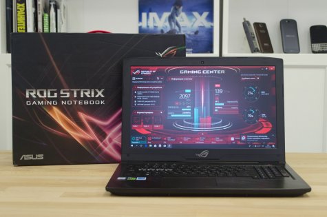 Обзор игрового ноутбука ASUS ROG Strix GL503V
