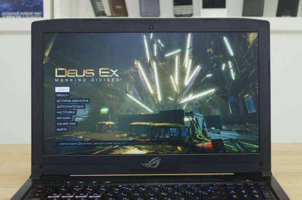 Обзор игрового ноутбука ASUS ROG Strix GL503V