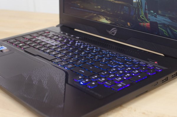 Обзор игрового ноутбука ASUS ROG Strix GL503V