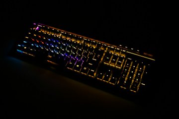 Обзор игровой клавиатуры HyperX Alloy Elite RGB — Подсветка. 4
