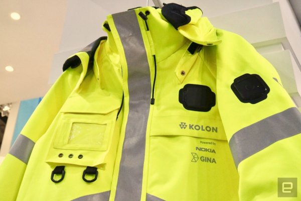 Nokia показала на MWC 2018 умную куртку, которая может спасти жизнь