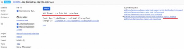 Android P получит поддержку радужки глаза и блокировку вызовов