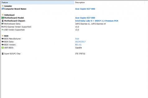 Обзор моноблока Acer Aspire U27-880