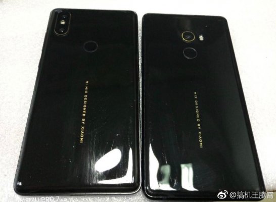 Xiaomi Mi Mix 2s снова сфотографировали и сняли на видео