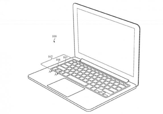 Apple получила патент на новую клавиатуру для MacBook