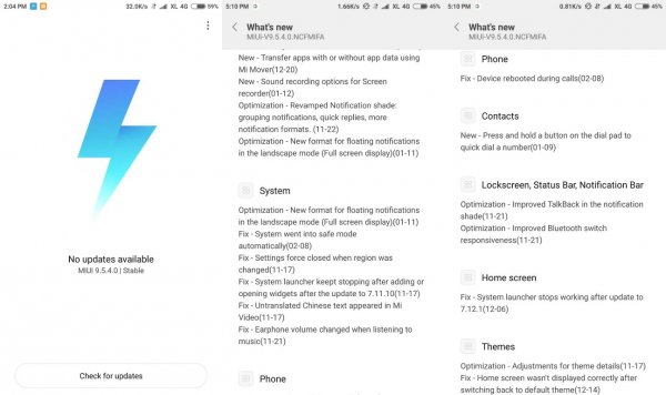 Xiaomi выпустила MIUI 9.5 Stable с функцией быстрых ответов