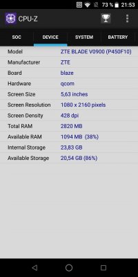 Обзор ZTE Blade V9 — Железо. 2