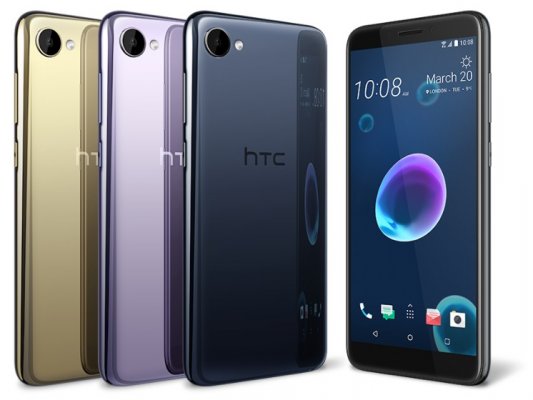HTC представила смартфоны Desire 12 и Desire 12+ с экранами 18:9