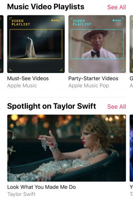 В Apple Music появится раздел для музыкальных видеороликов