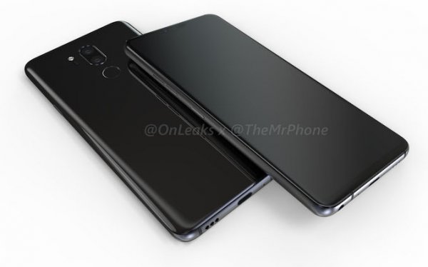 LG G7 с вырезом в экране показали на 3D-рендерах