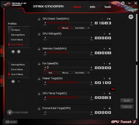 Тихая мощь: ASUS ROG Strix GeForce GTX 1070 Ti